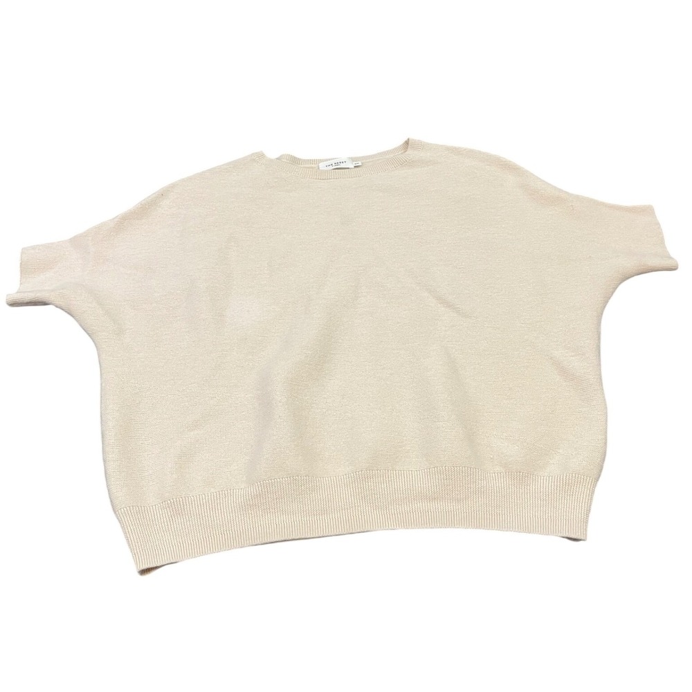 The‎ Reset R Label Wool Short Sleeve Sweater Womens S/M Cream Dolman Knit Top